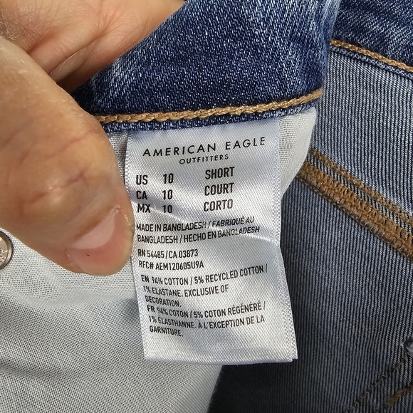 American Eagle '90s Bootcut Jeans NWT 10 Short - Picture 12 of 13
